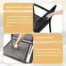 4 Pieces Outdoor Furniture Set Patio Textilene Steel Conversation Set