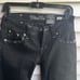 Miss Me signature skinny crop jeans in black.