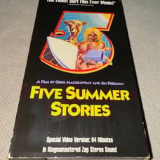 Five Summer Stories - Rare Surfing Surf Film Video on Vintage VHS