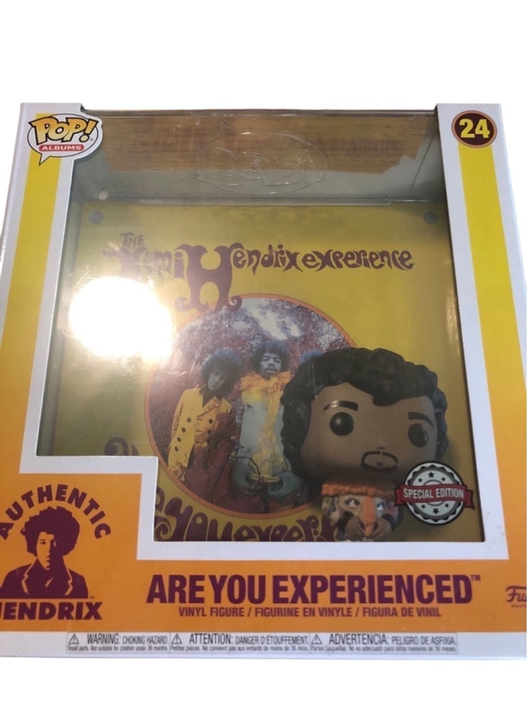 Funko Pop Albums Jimi Hendrix Are You Experienced Vinyl Figure