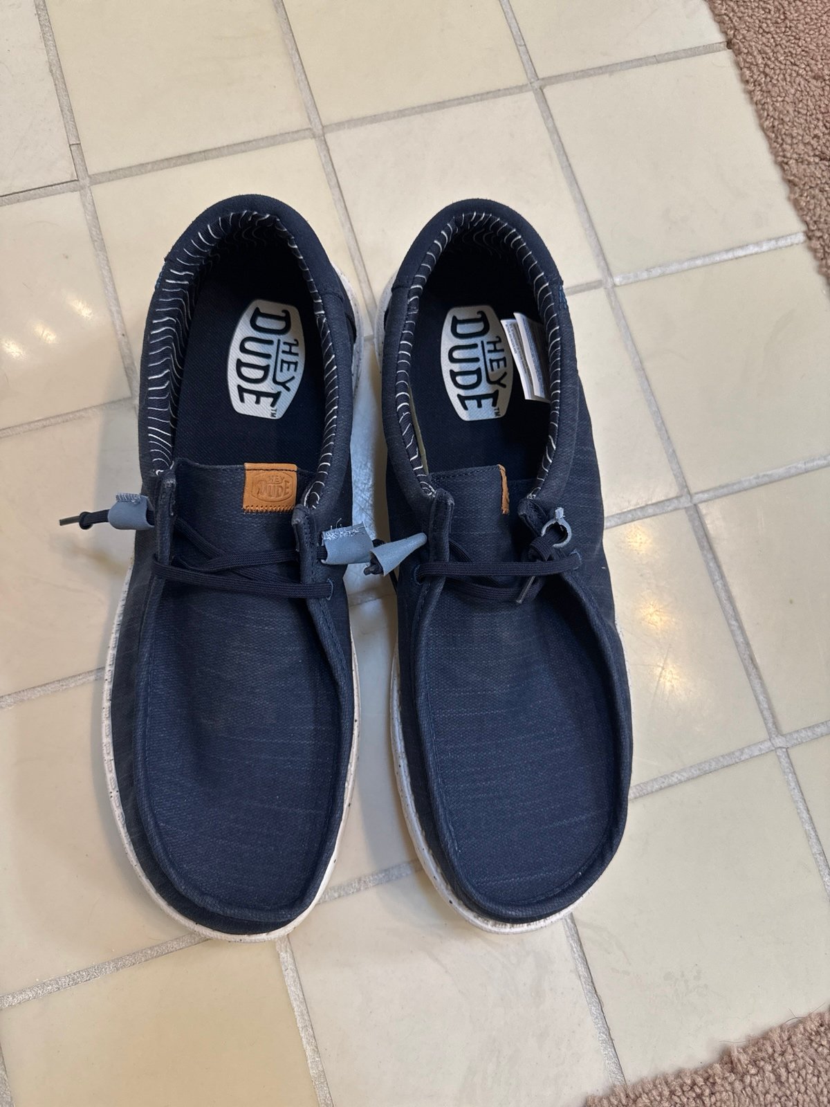 Hey Dude Men size 15 never worn