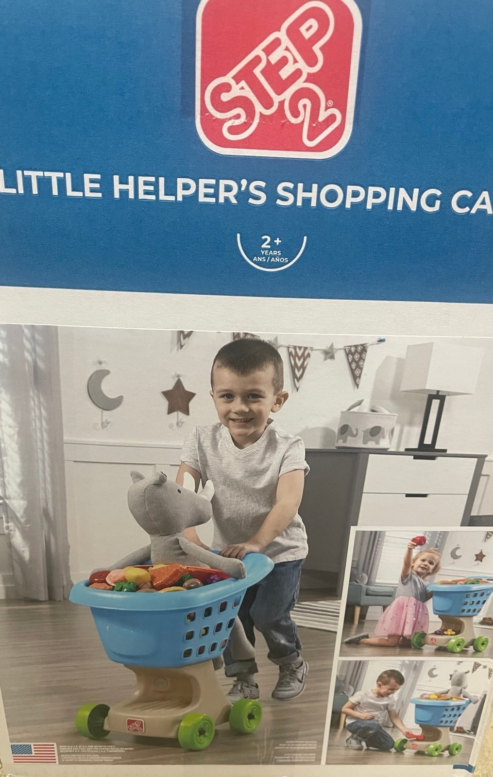 LITTLE HELPERS SHOPING CART- OBO