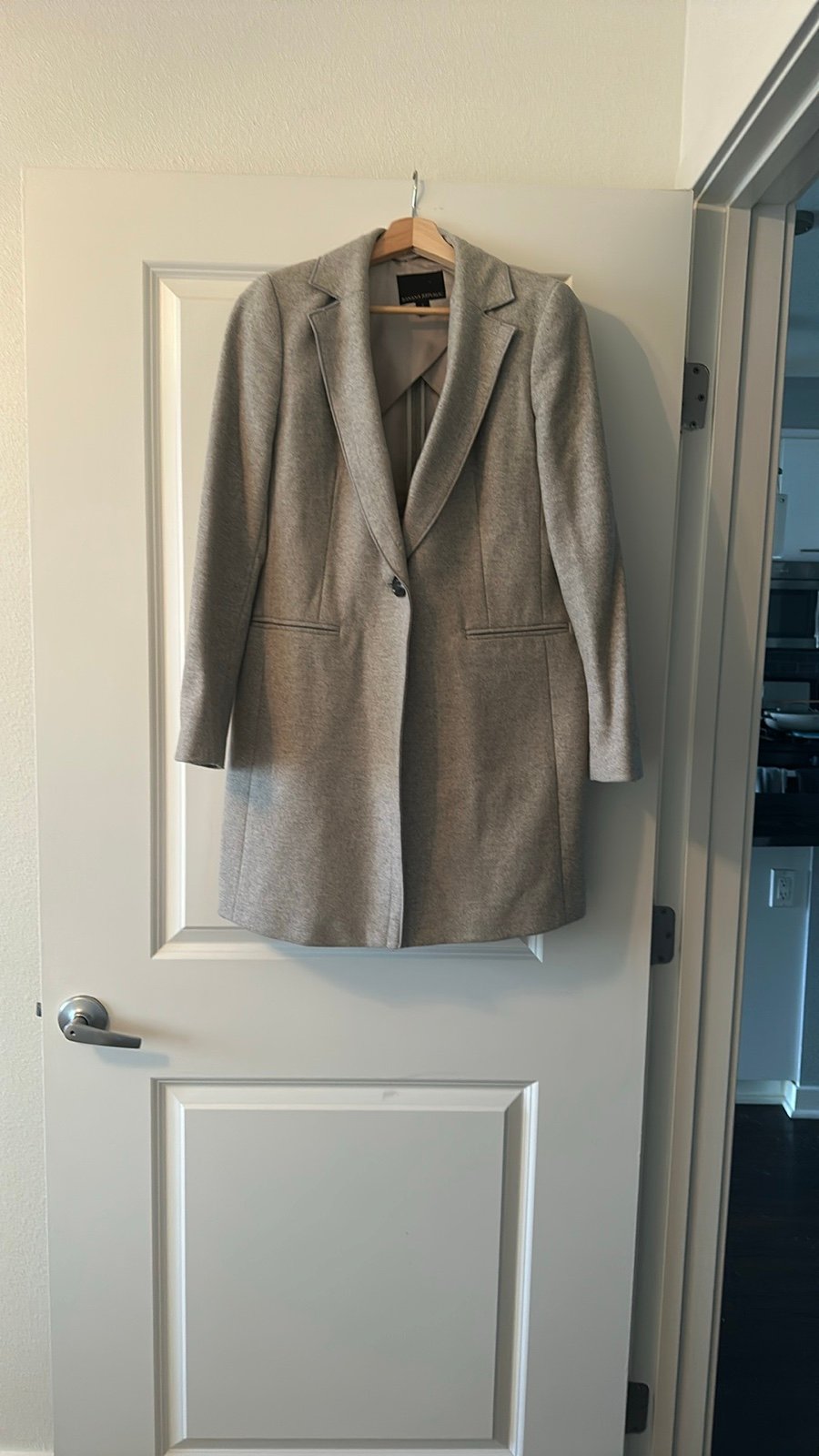 Banana Republic grey coat