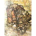 Vintage Framed Art Print-19”x25” Hand Signed Numbered-Impressionist/Surrealist.