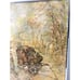 Vintage Framed Art Print-19”x25” Hand Signed Numbered-Impressionist/Surrealist.