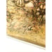 Vintage Framed Art Print-19”x25” Hand Signed Numbered-Impressionist/Surrealist.