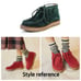 The GREAT. Trooper Chukka Boots in evergreen suede Size 6.5, New in box