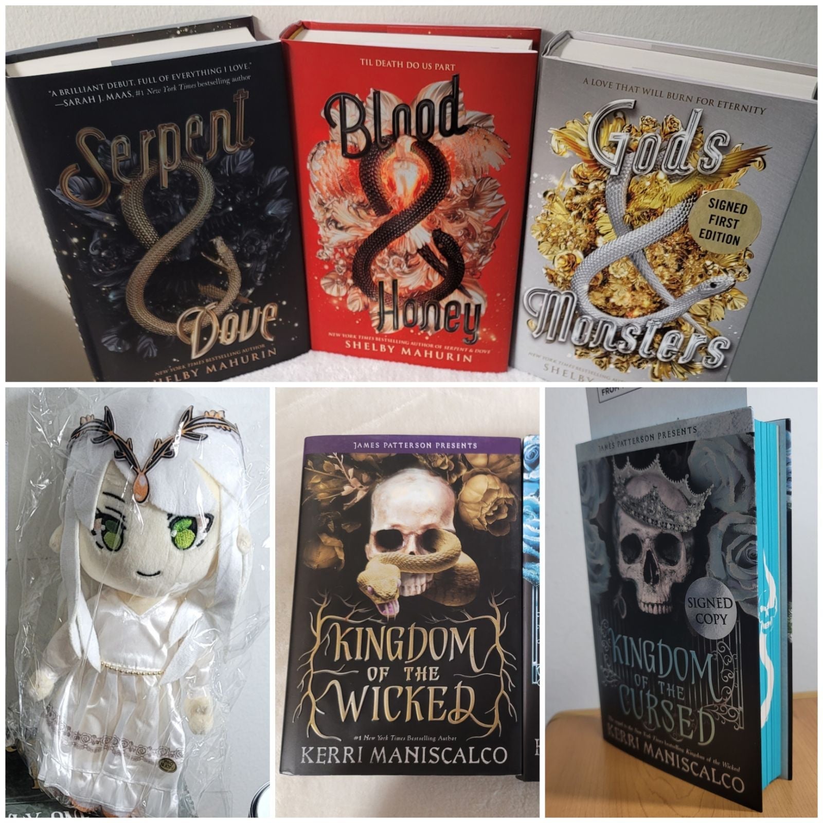 Signed Book Bundle + Plushie