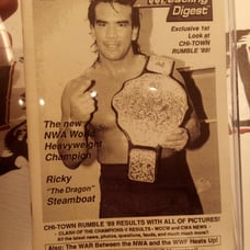 Pro Wrestling Digest March 1989 Ricky The Dragon Steamboat