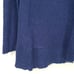 Eileen Fisher Tunic Sweater XS High Low Mohair Blend Long Sleeve Semi Sheer Blue