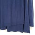 Eileen Fisher Tunic Sweater XS High Low Mohair Blend Long Sleeve Semi Sheer Blue