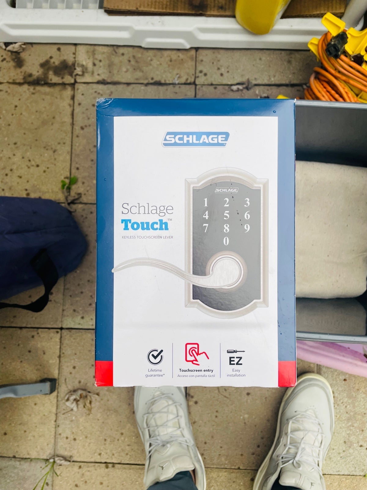 Schlage touch with handle brand new