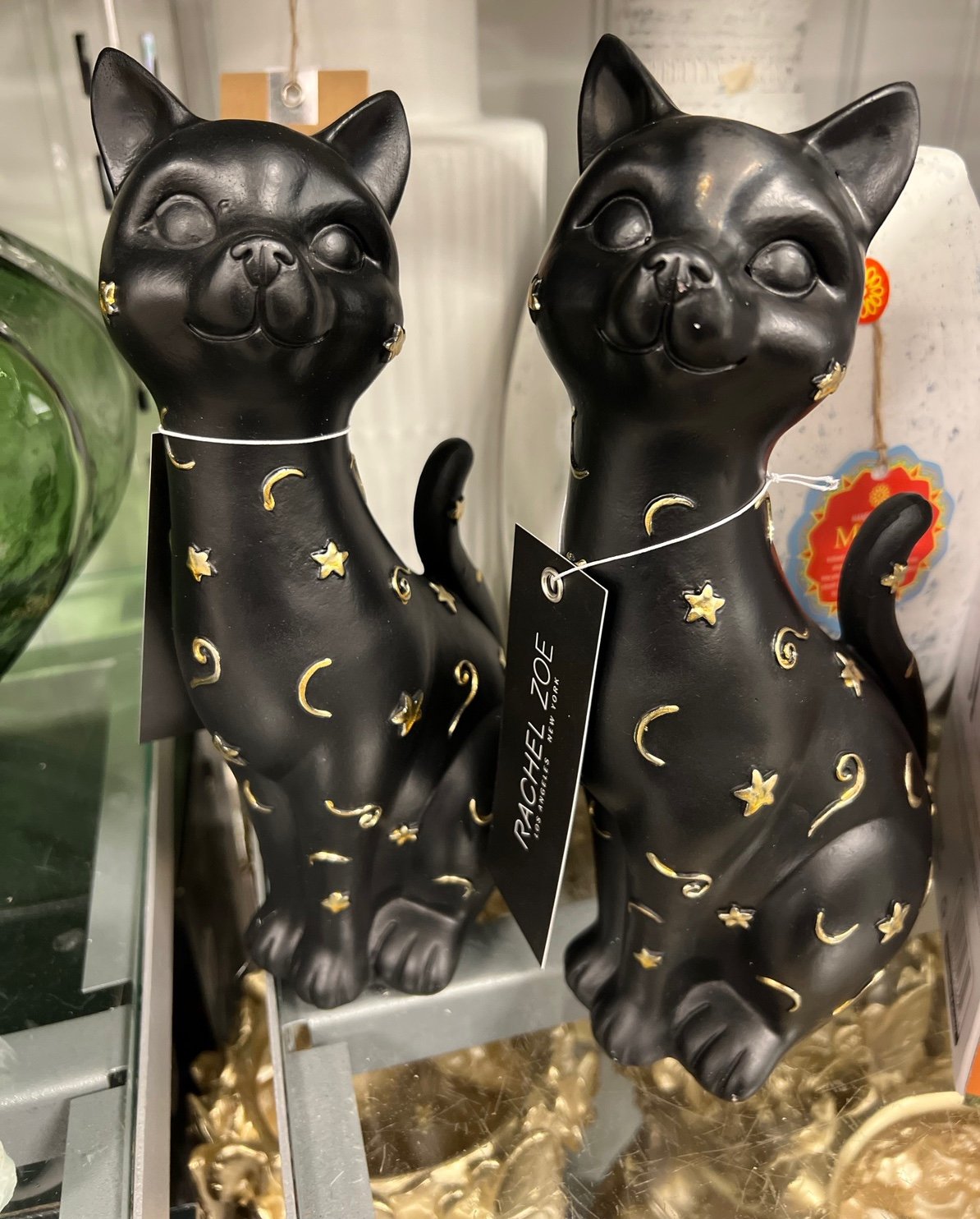 Rachel Zoe mystic cat decor