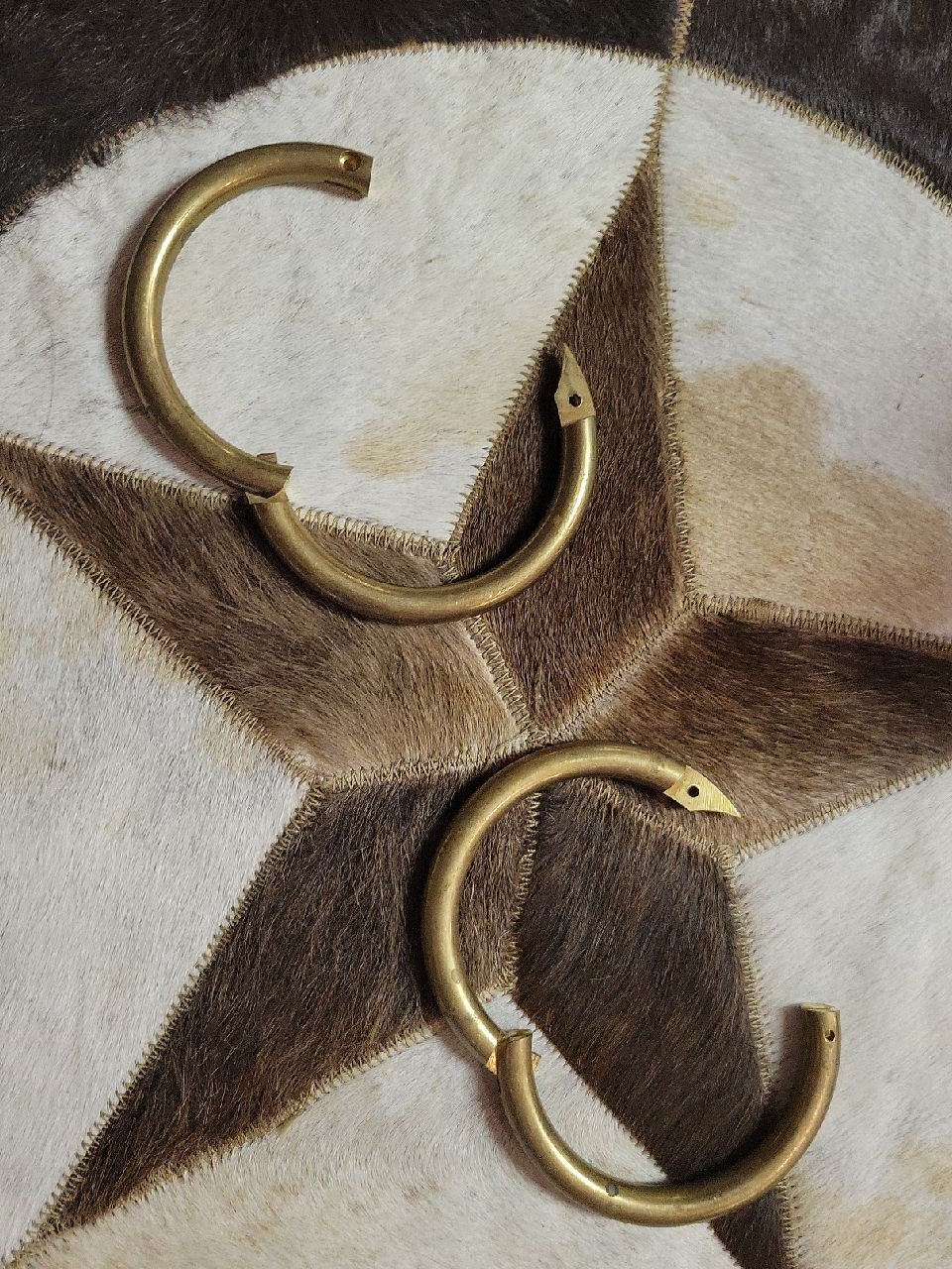 Solid Brass rings lot of 2