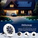 8 LED Solar Ground Lights Lights Outdoor Waterproof 12 Pack