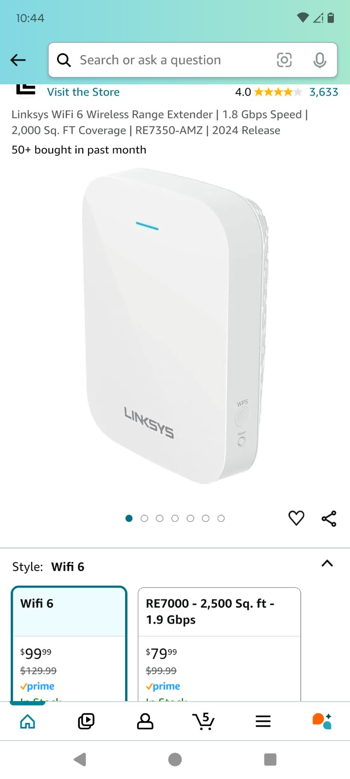 Links WiFi 6 Wireless Range Extender