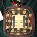 Longaberger Crimson Hill - Dreams Live Here Basket Set