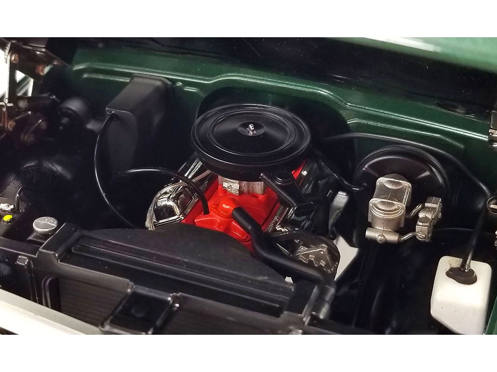 1970 Chevrolet K5 Blazer Dark Green with Red Stripes and Green Interior Celebri
