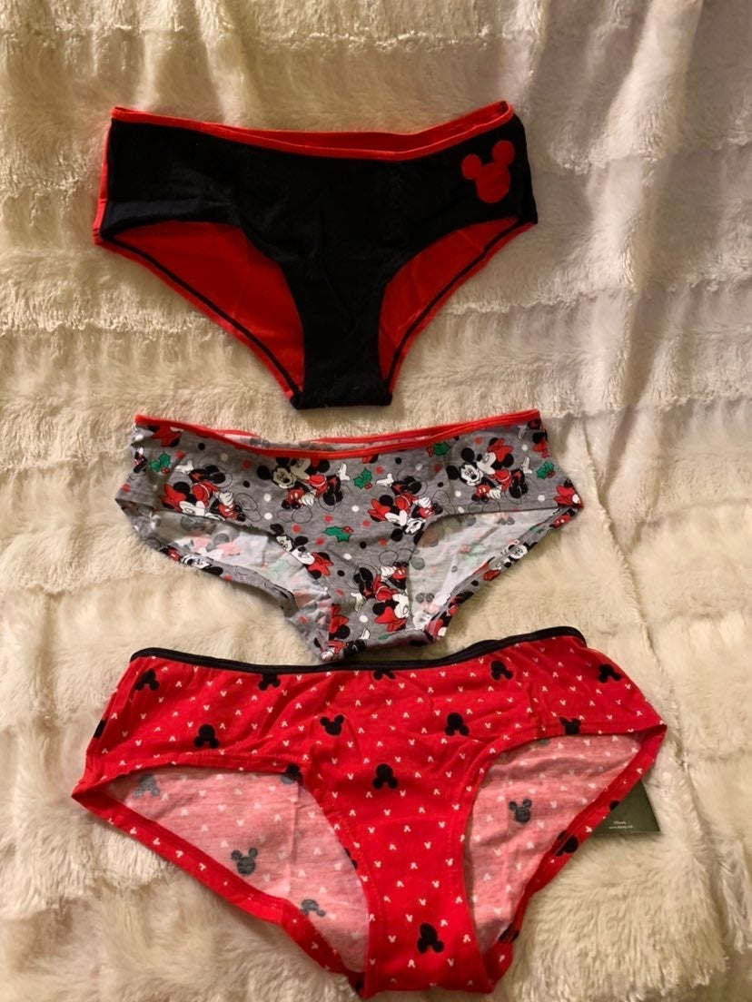 Disney mickey & minnie panty bundle