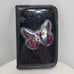 Vintage Lisa Frank butterfly planner 90's black glitter