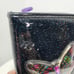 Vintage Lisa Frank butterfly planner 90's black glitter