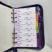 Vintage Lisa Frank butterfly planner 90's black glitter