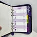 Vintage Lisa Frank butterfly planner 90's black glitter