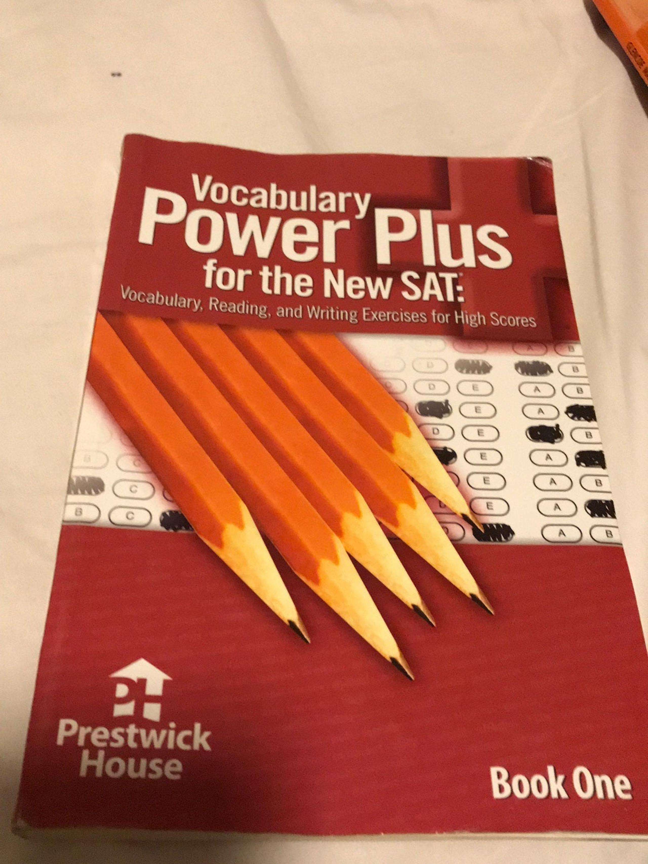 Vocabulary power plus for the new Sat