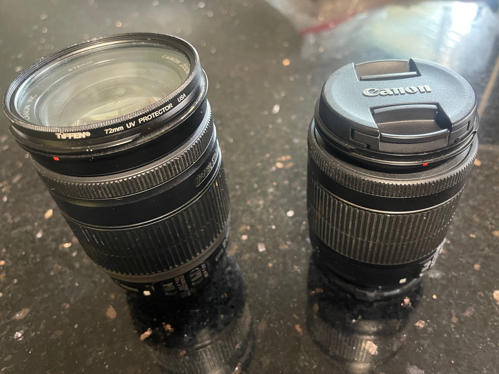 Canon 18-200 and 18-55 lenses