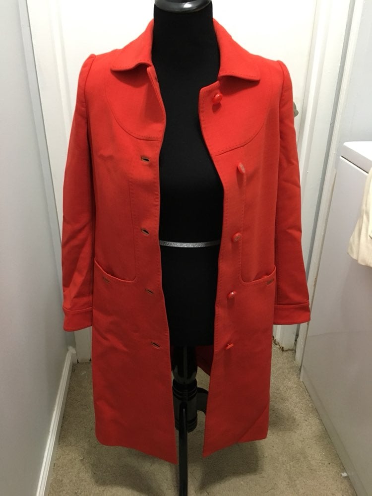 Tory Burch Coat Size 0