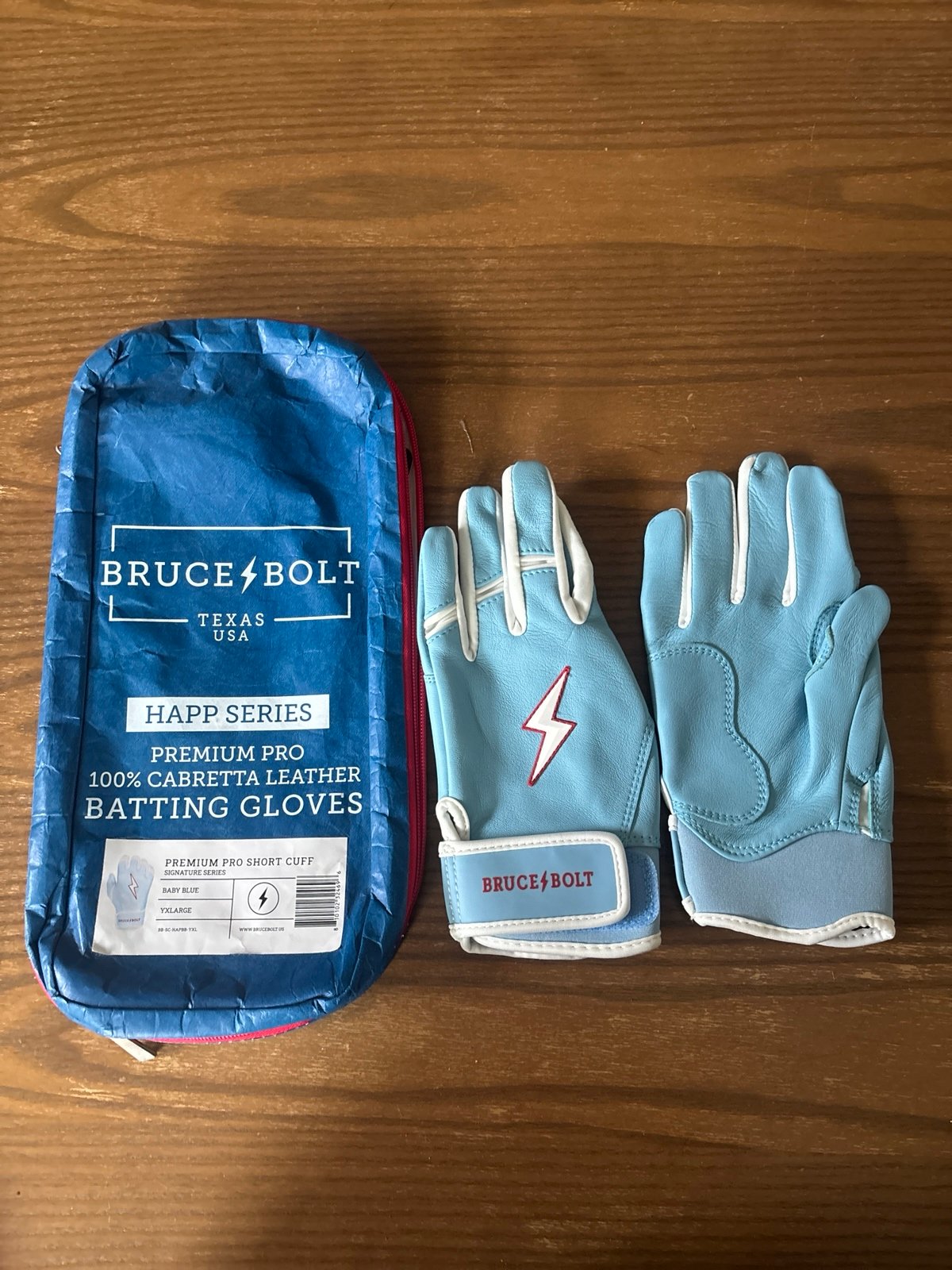 Baby blue bruce bolts youth xl