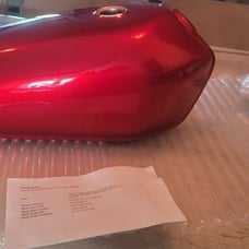 Brand new coffee racer fuel tank