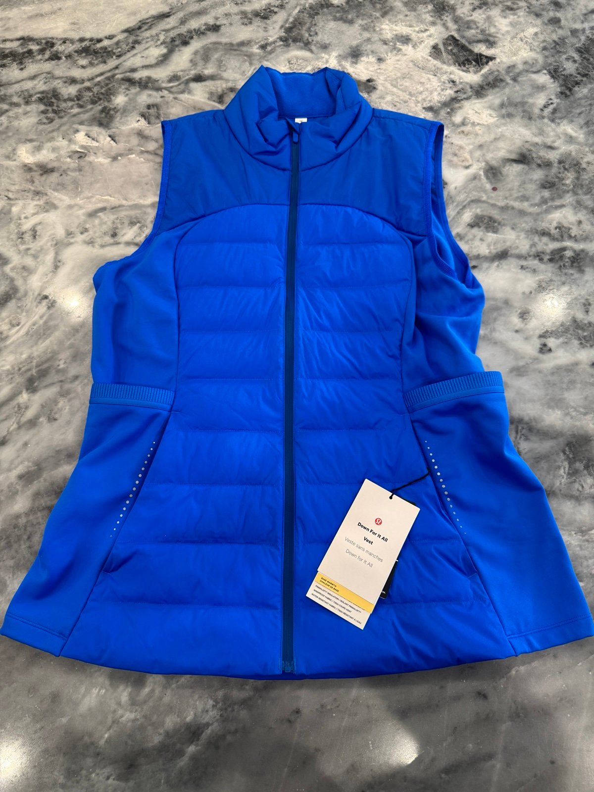 Lululemon Down for it All vest size 14 NWT