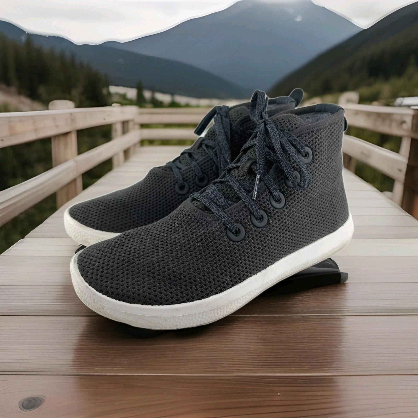 Allbirds Tree Topper Shoes Womens US 9 Gray Chukka Ankle Hi Top Sneakers Lace-Up