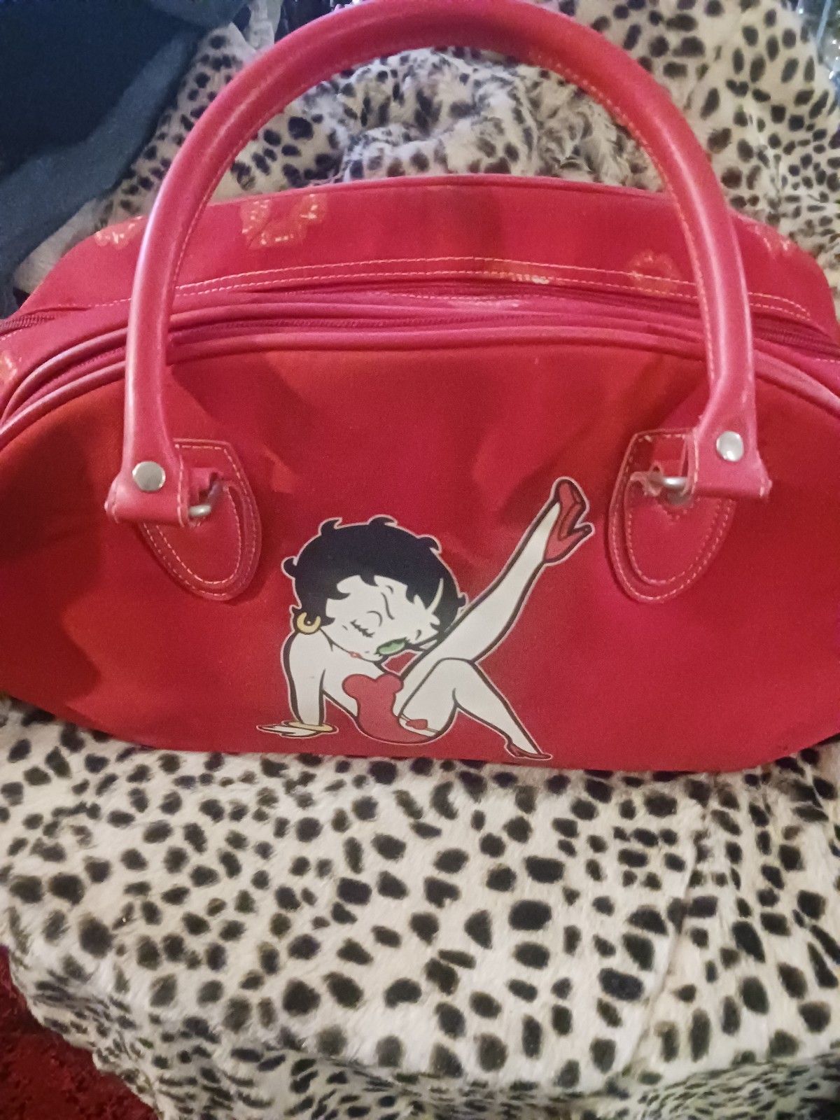 Betty Boop travel bag great condition