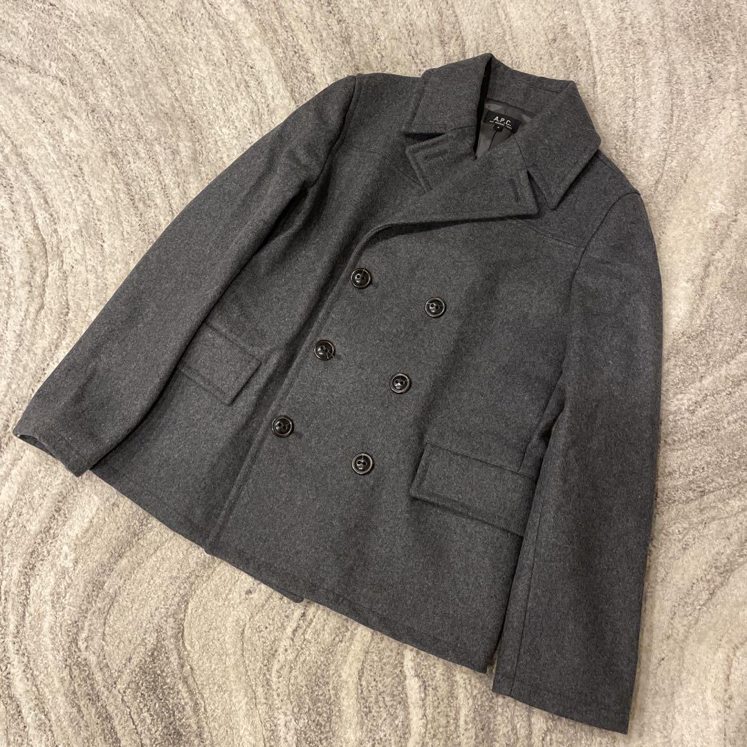 【Final Price】A.P.C. (Arpège) Peacoat, Men's, Excellent Condition, Thick Material