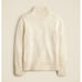 J. Crew Cotton Turtleneck Sweater Chunky Knit Cream Size Medium