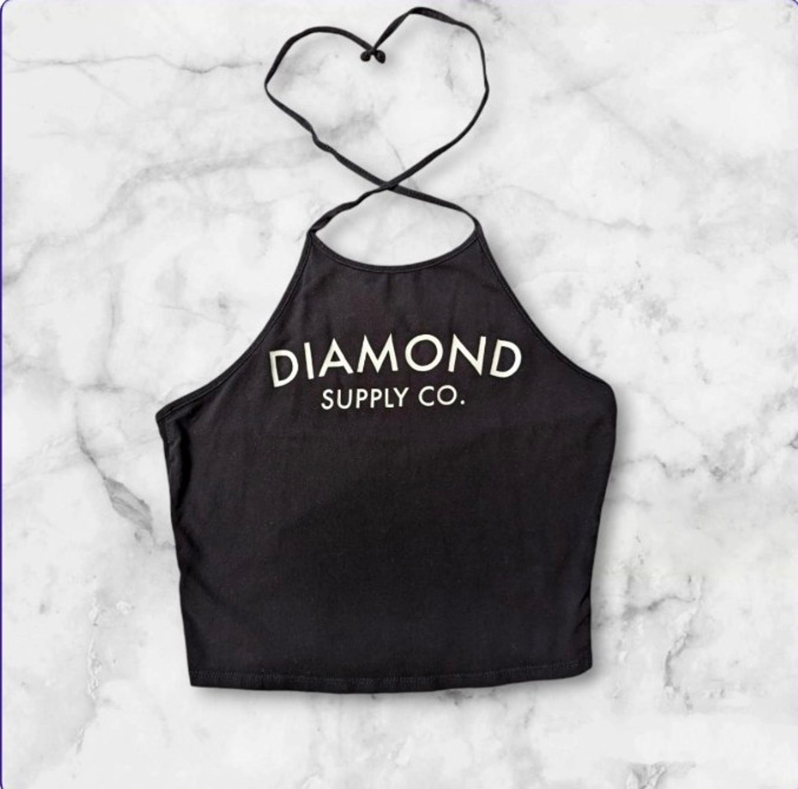 Diamond Supply Co ladies halter top