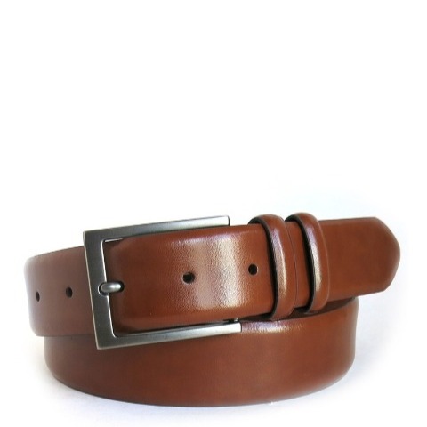 BOCONI Double Loop Leather Belt 44