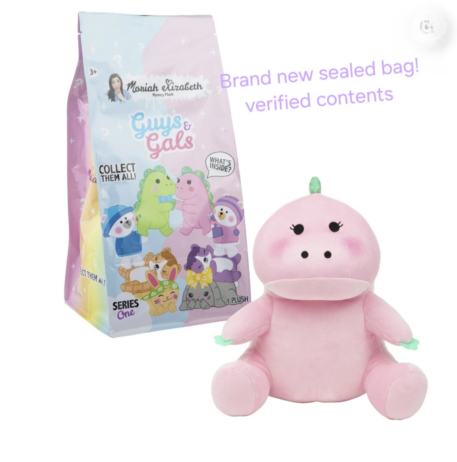 Moriah Elizabeth 11in Pickled Pink Plush