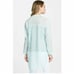 Eileen Fisher Organic Linen Tunic Top NWT L Aurora Mint Green Sheer Resort 258