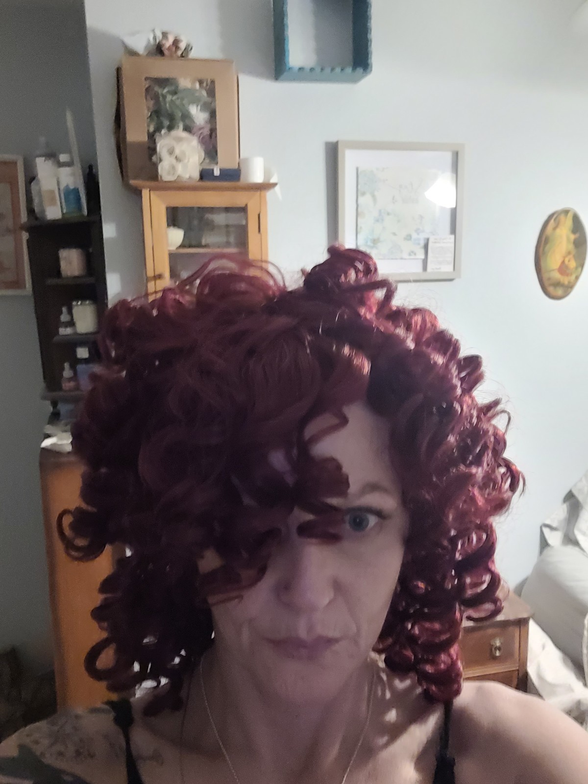 Gorgeous Red Curls Wig