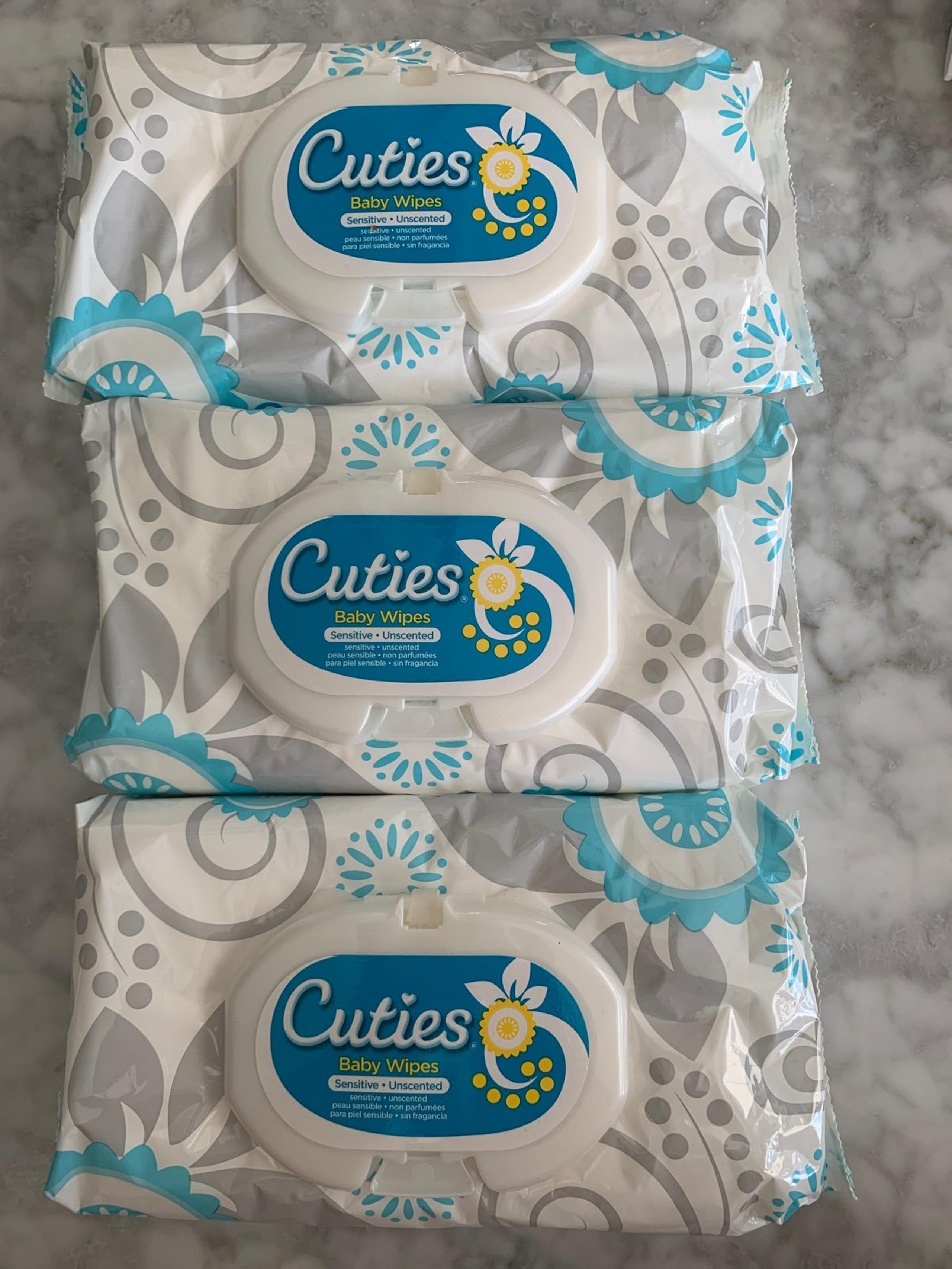 Cuties Baby Wipes- 6 Packages!