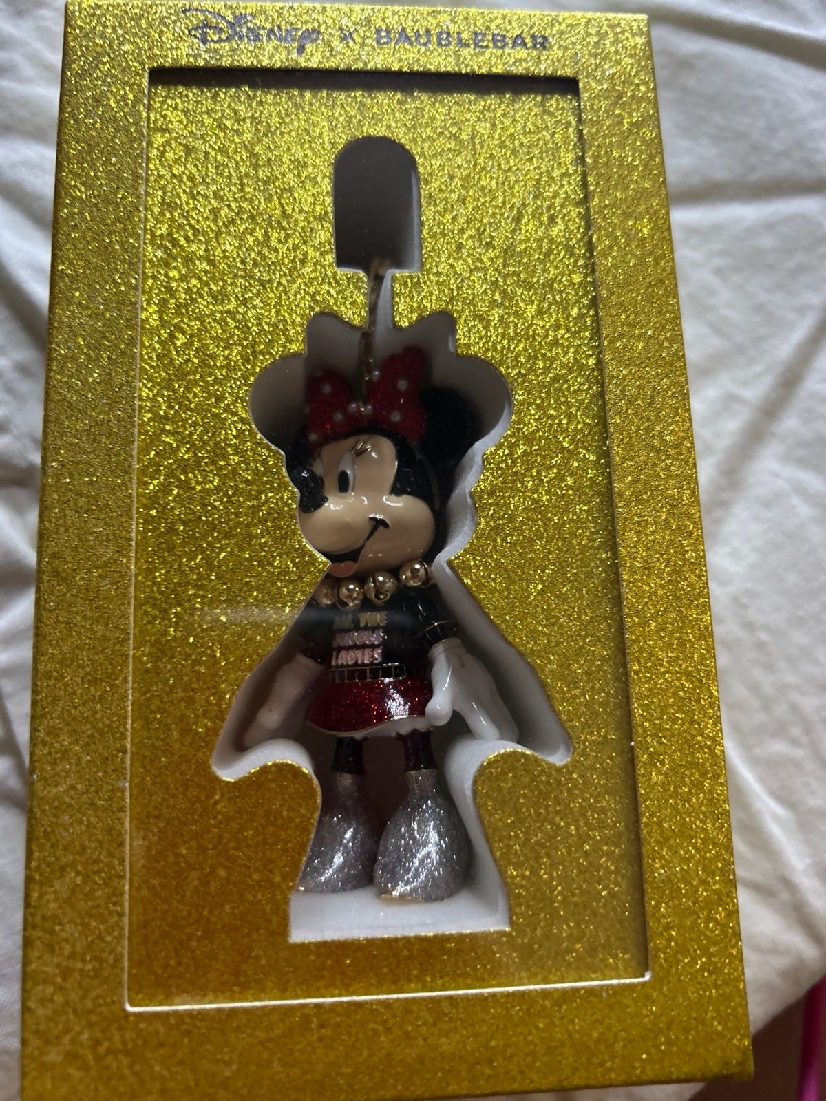BaubleBar Minnie Brand New Christmas