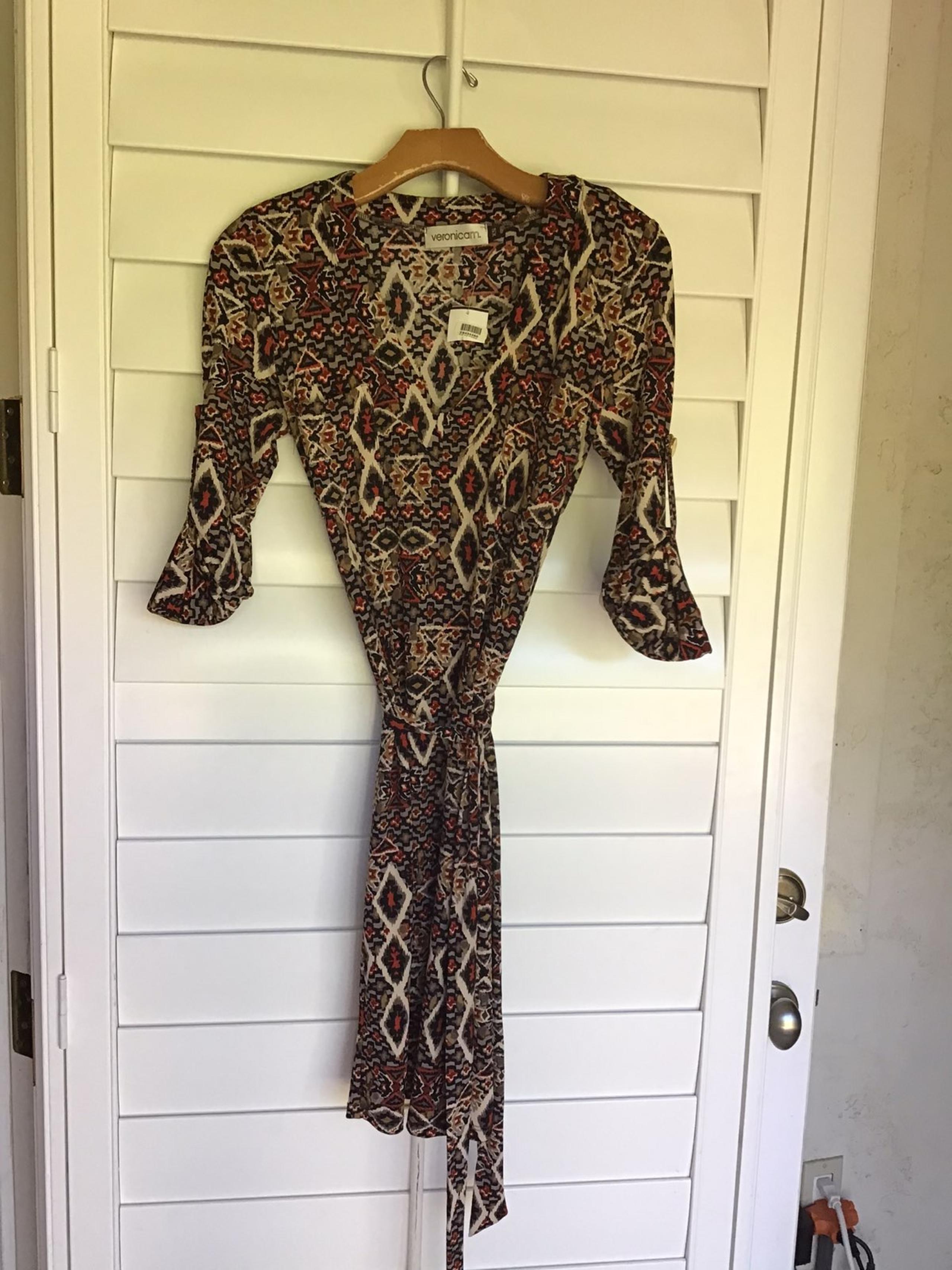 New Veronica M belted dress
