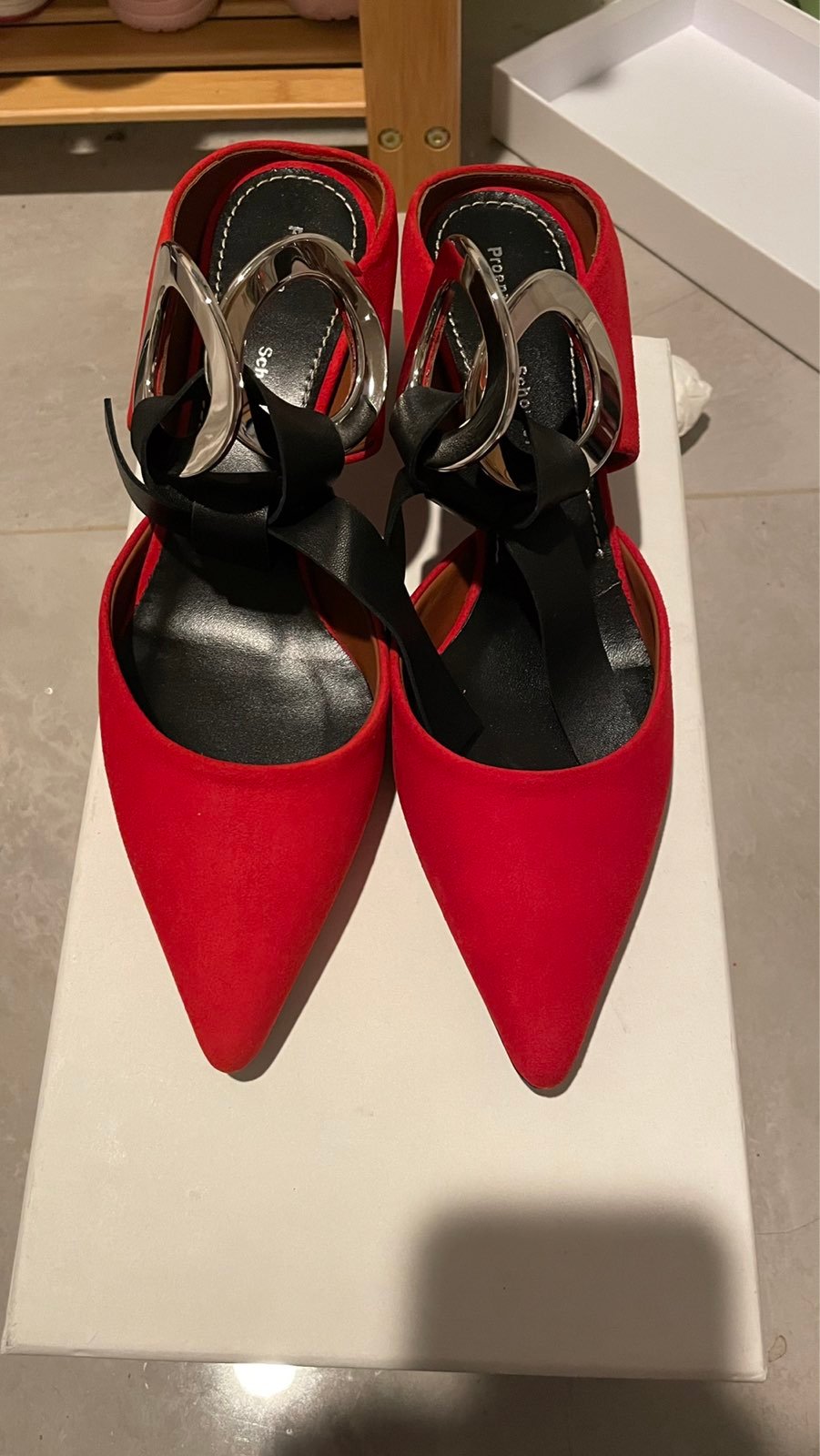 Proenza Schouler Pump Mules Ring Mirror Size37.5