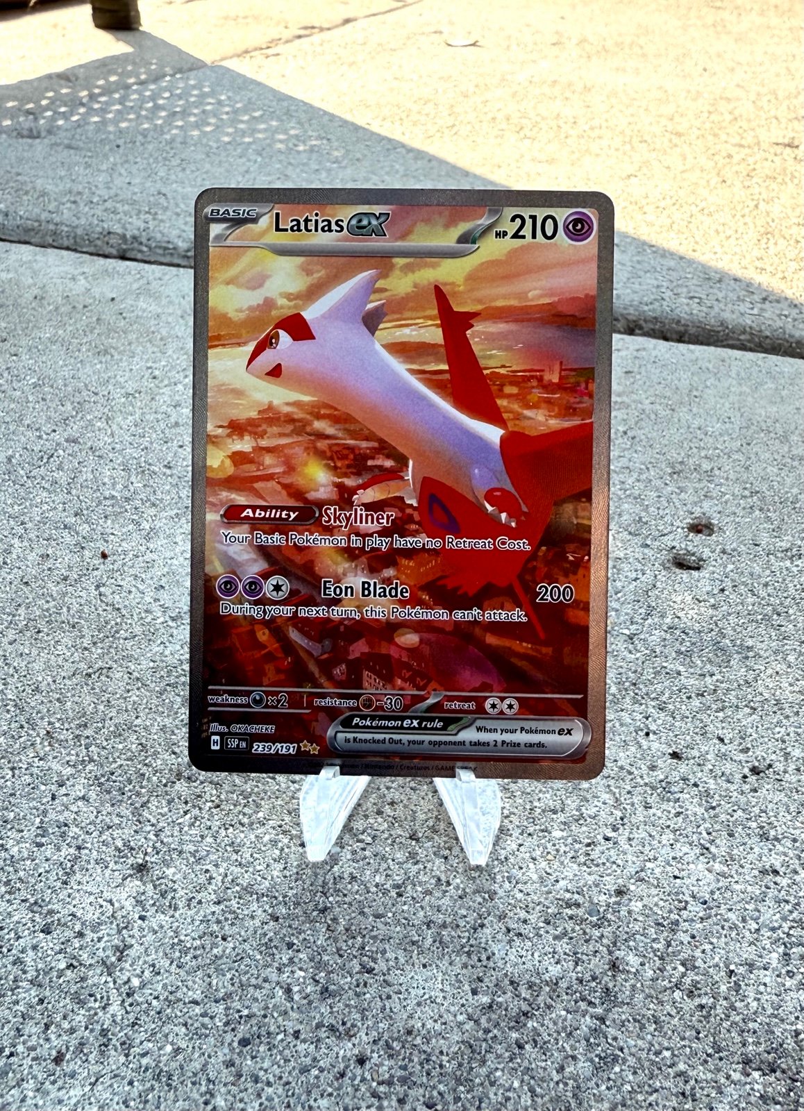 Pokemon Latias EX 239 Near Mint