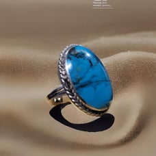 Genuine Turquoise ring size 8.5