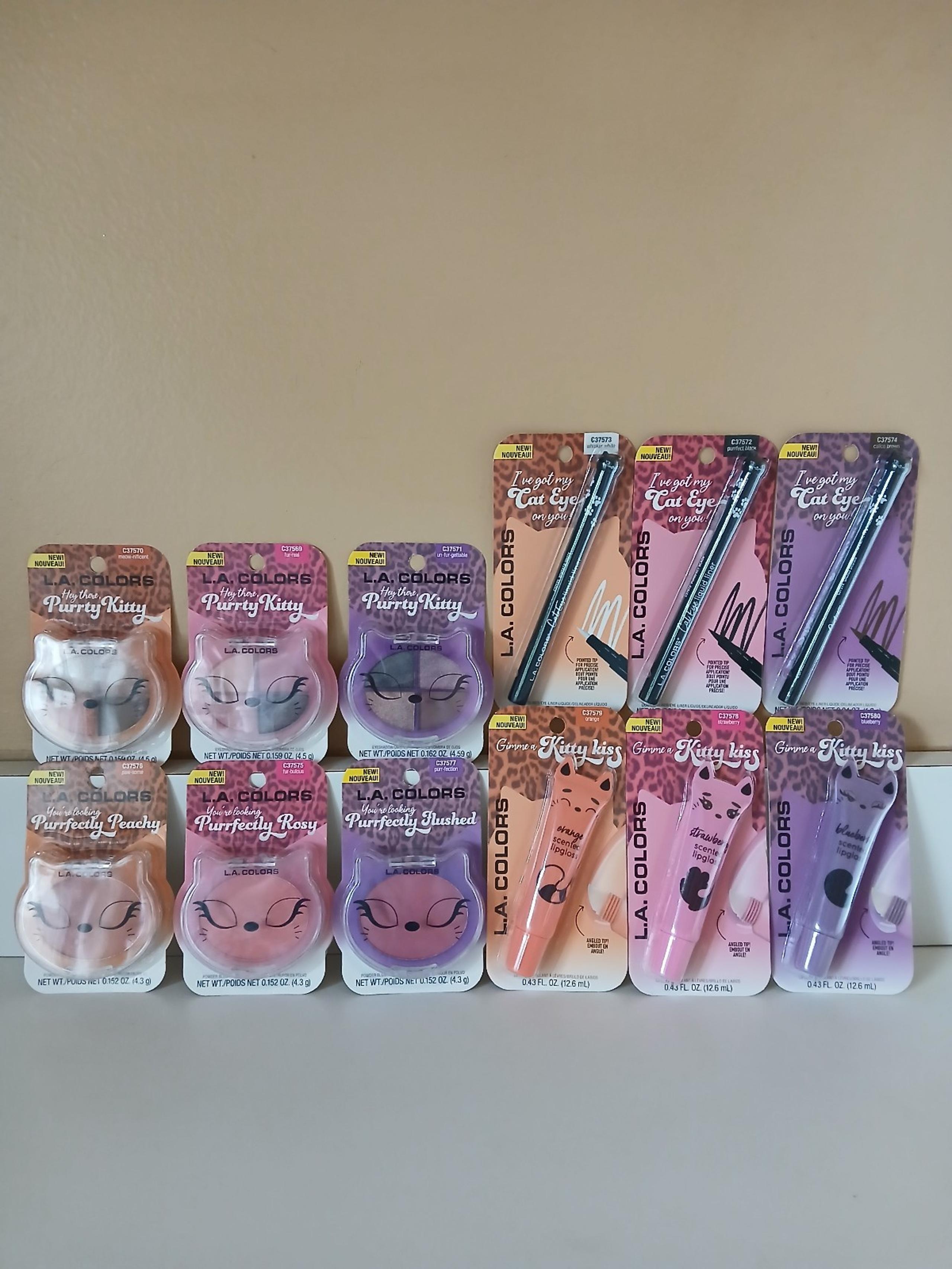 L.A. COLORS Hey there, Purrty Kitty Makeup Set
