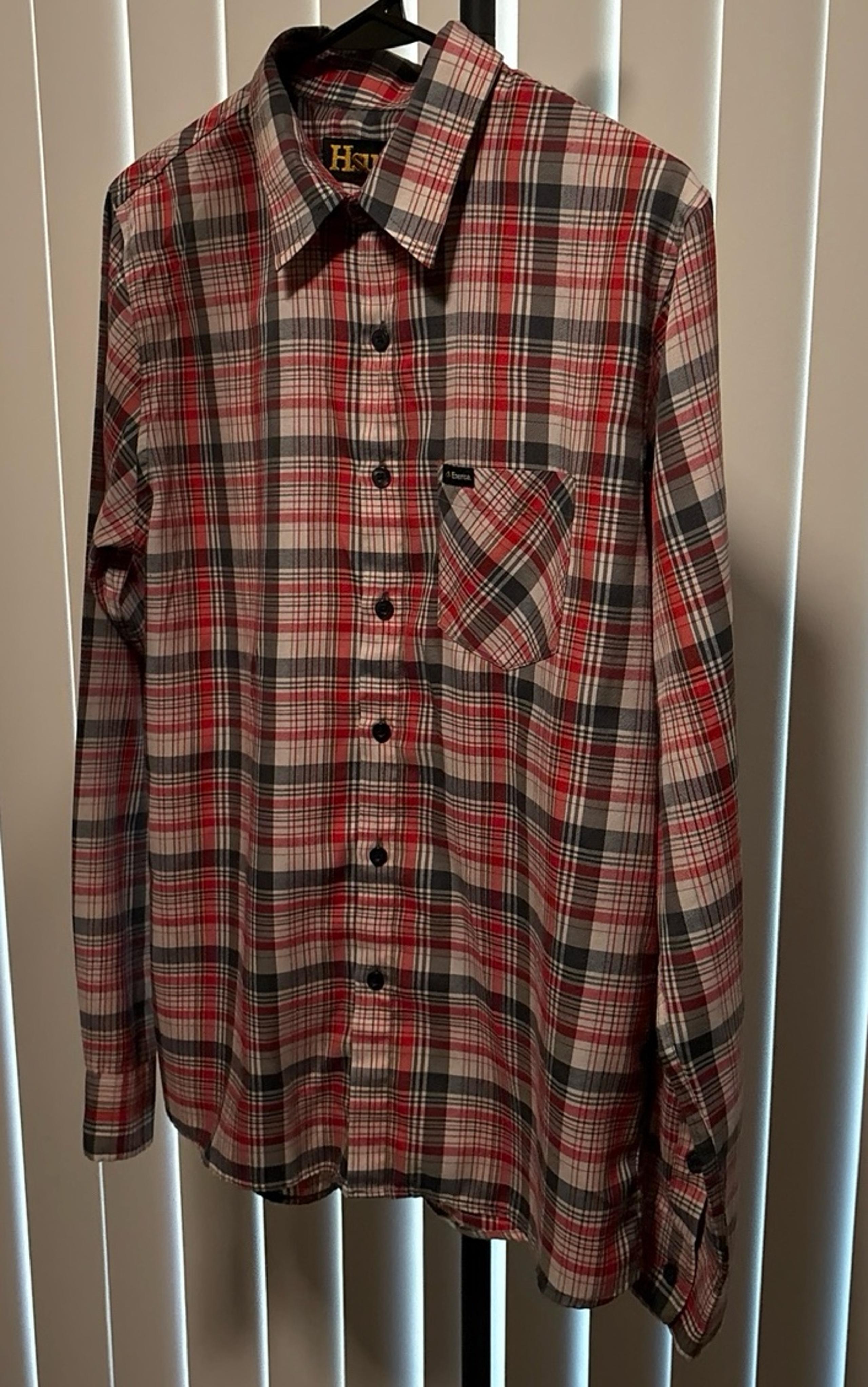 RARE Jerry Hsu x Emerica Plaid Flannel Shirt